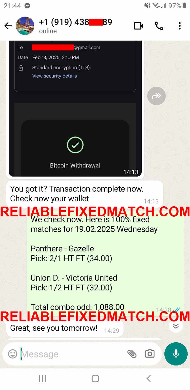 Fixed Matches