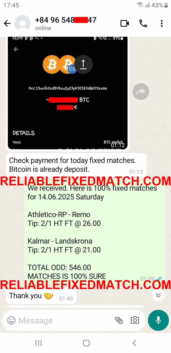 Fixed Matches