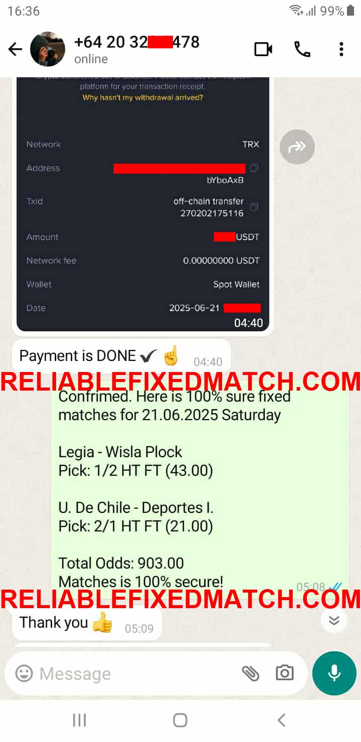 Fixed Matches