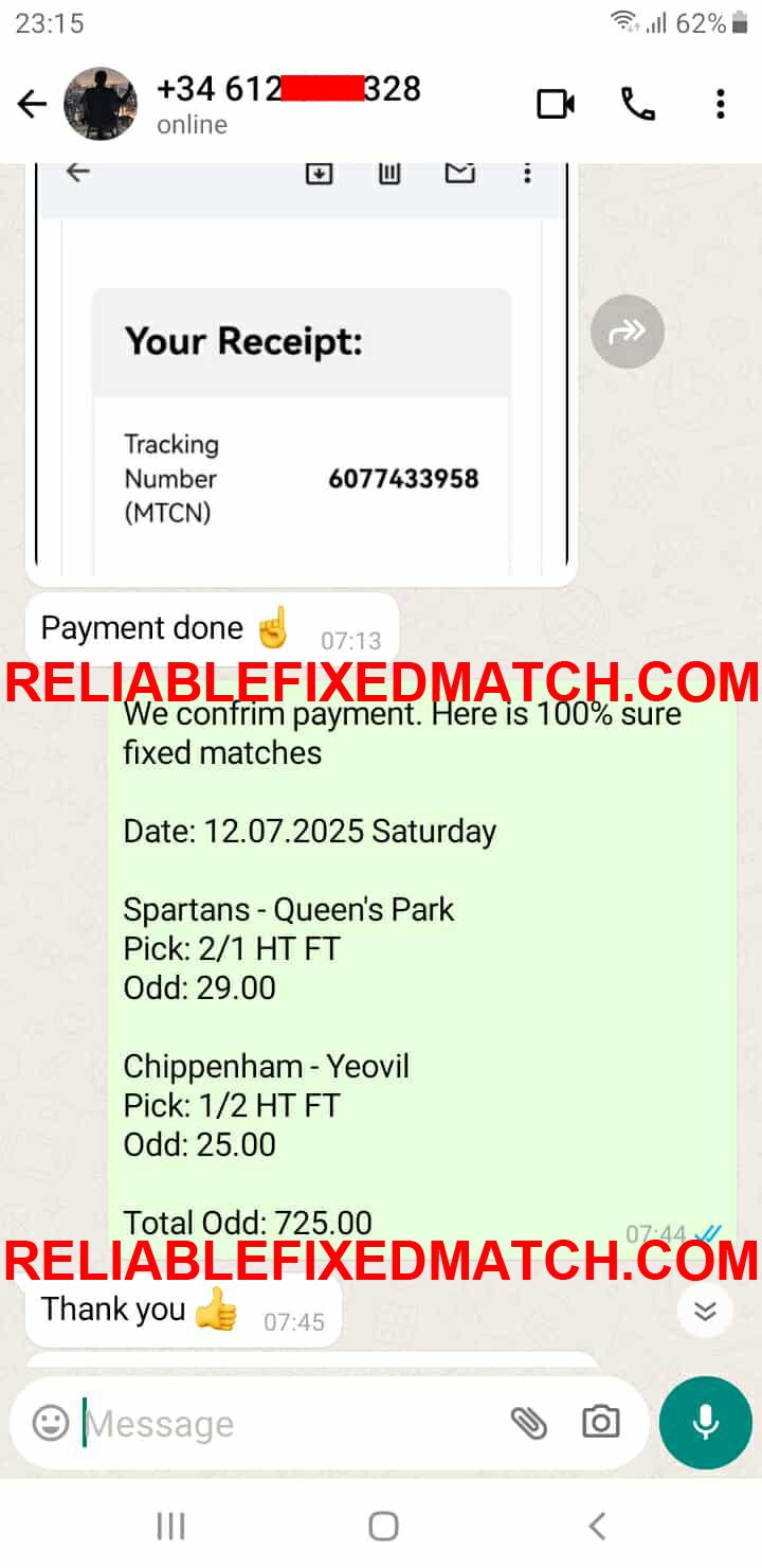 Fixed Matches