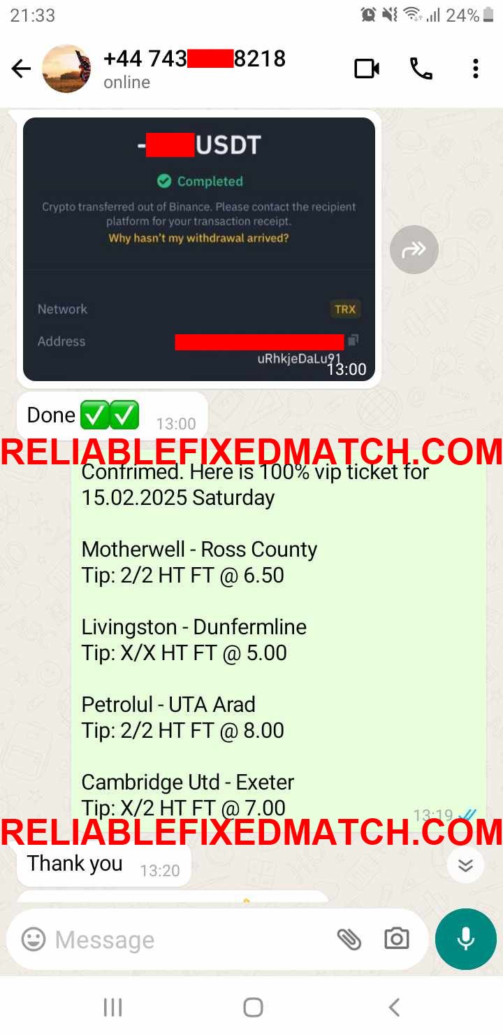 Fixed Matches