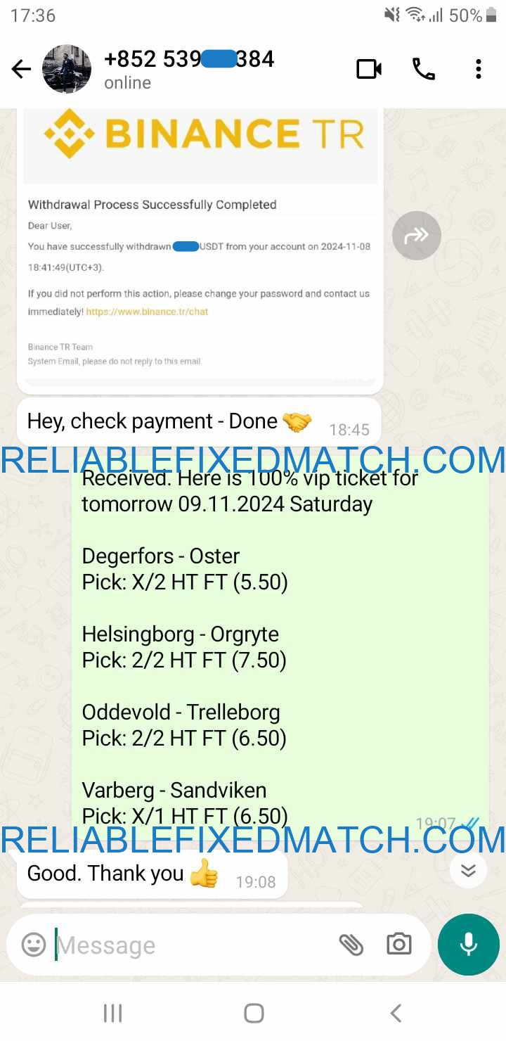 Fixed Matches