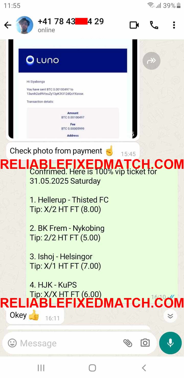 Fixed Match 100% Sure
