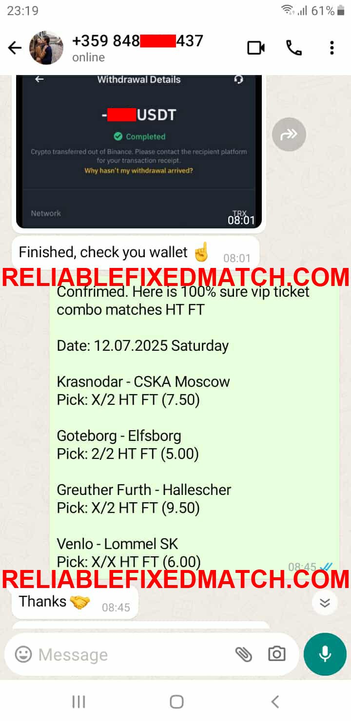 Best Fixed Match