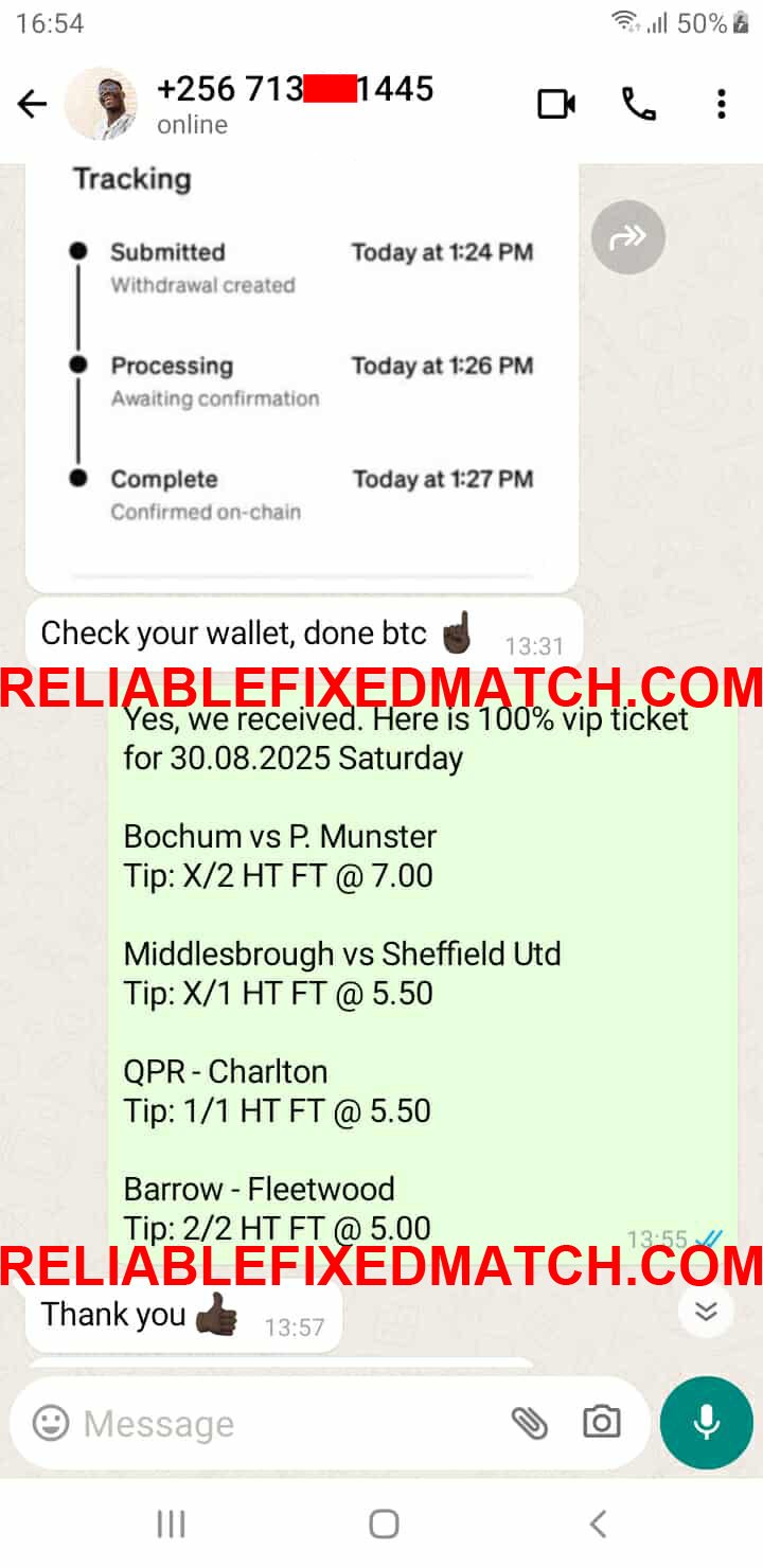 100% Secure Fixed Matches