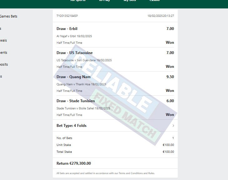 Buy Fixed Match